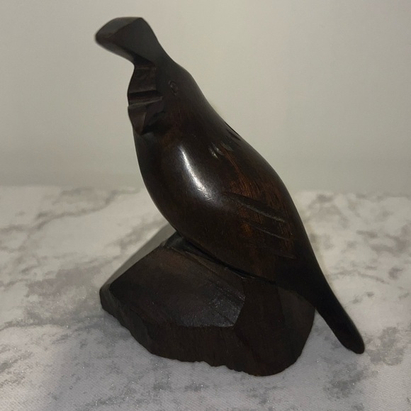 Unbranded Other - Hand Carved Quail Statue Figurine